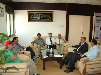 A Foreign Medical Professors Delegation Visits IUG